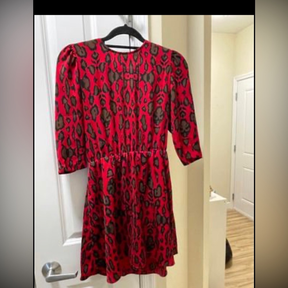 Dolce Vita Leopard Print Dress - like new